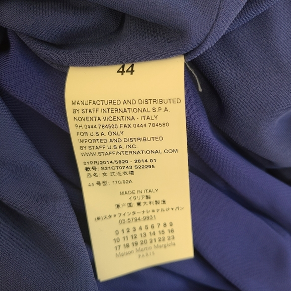 Maison Martin Margiela Faux Wrap Midi Dress - Picture 7 of 7